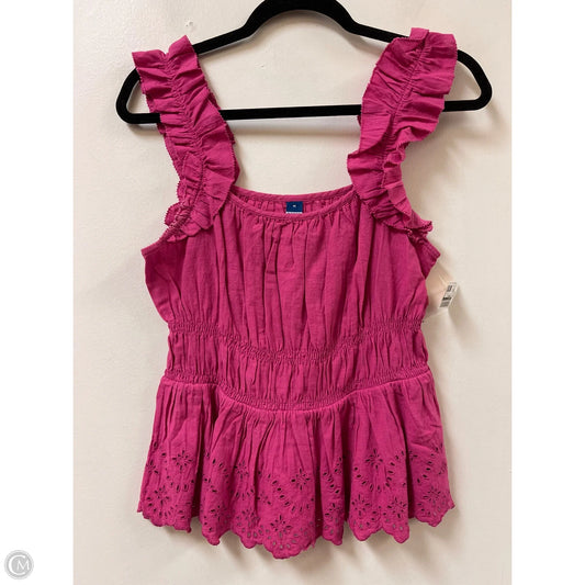 Top Sleeveless By Old Navy In Pink, Size: M