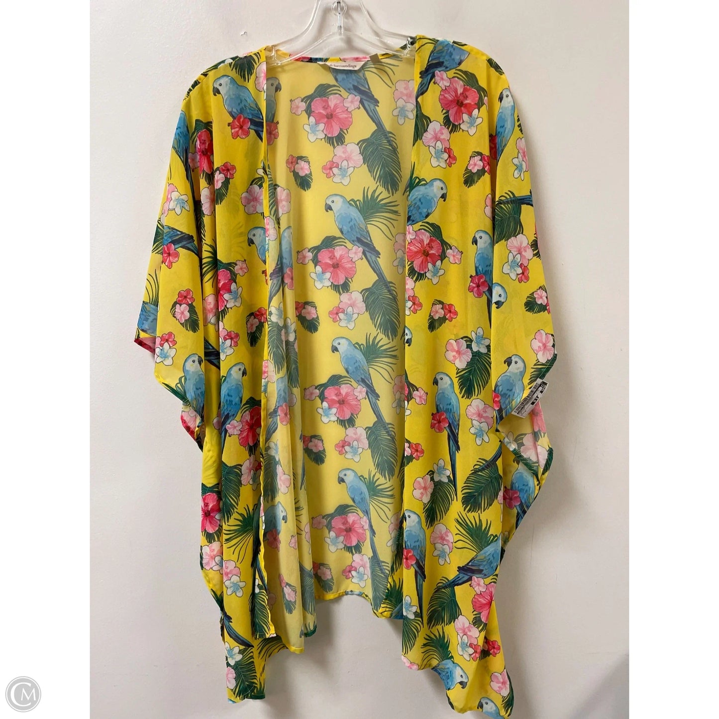 Sweater Cardigan By Soft Surroundings In Yellow, Size: M