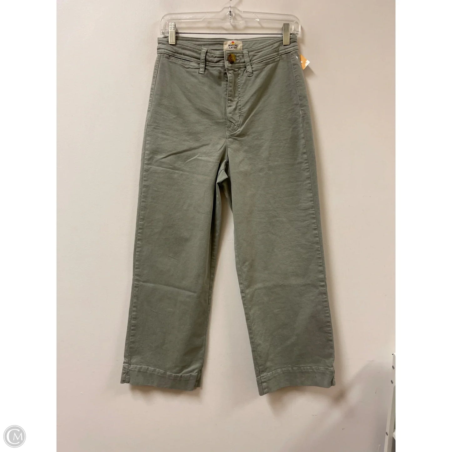 Jeans Straight By Marine Layer In Green, Size: 6