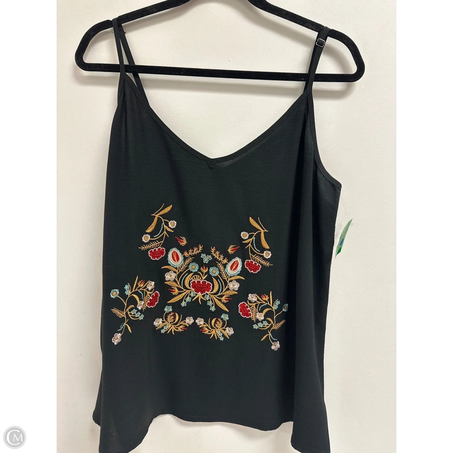 Top Sleeveless By Clothes Mentor In Black, Size: Xl