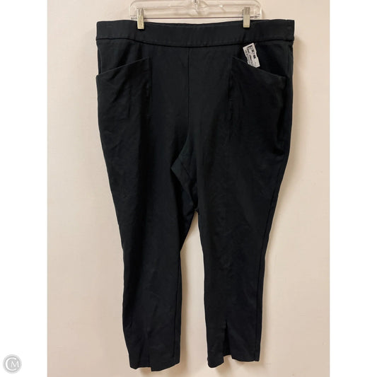 Pants Dress By Ava & Viv In Black, Size: 2x