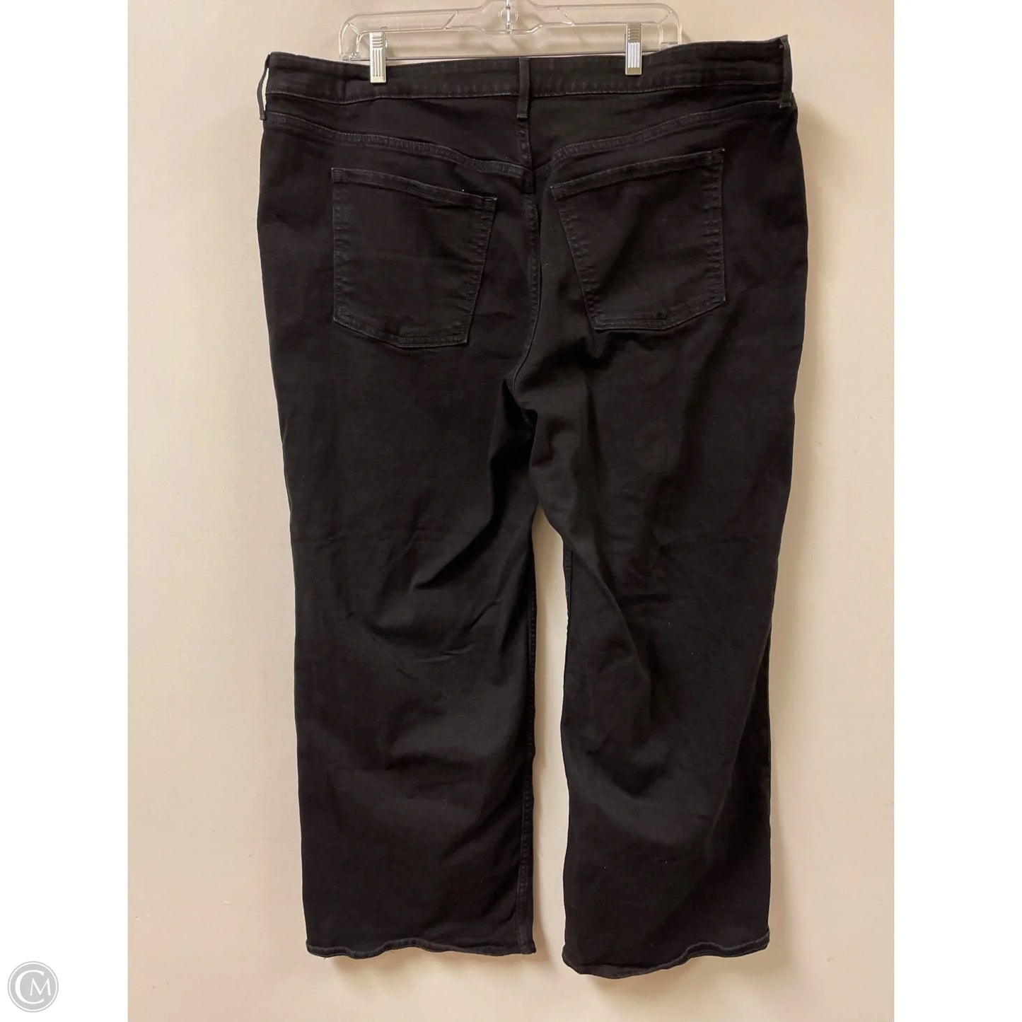 Jeans Straight By Old Navy In Black, Size: 22