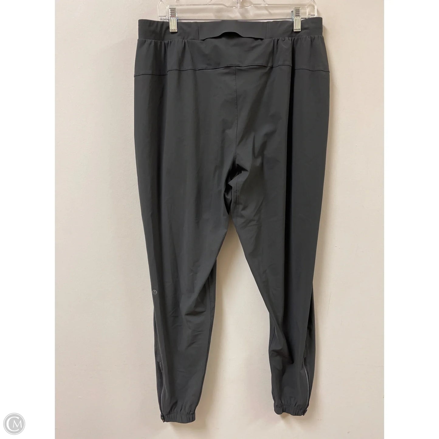Athletic Pants By Lululemon In Grey, Size: Xl