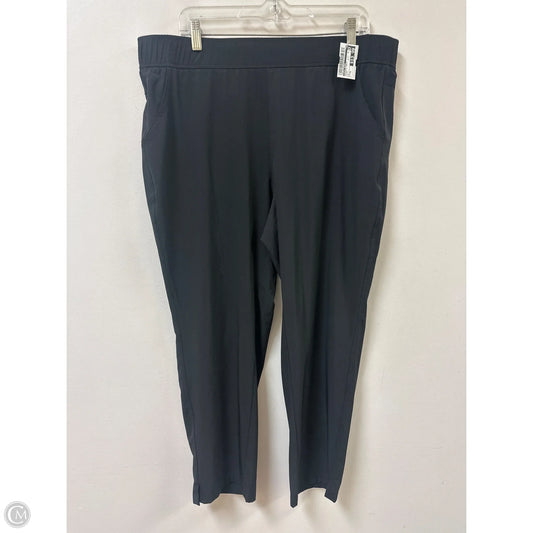 Athletic Pants By Eddie Bauer In Black, Size: Xl