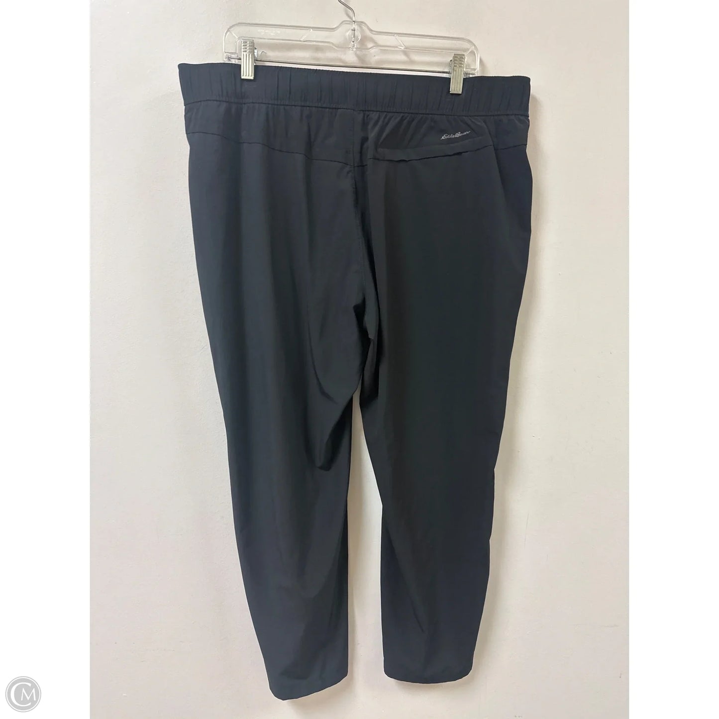 Athletic Pants By Eddie Bauer In Black, Size: Xl