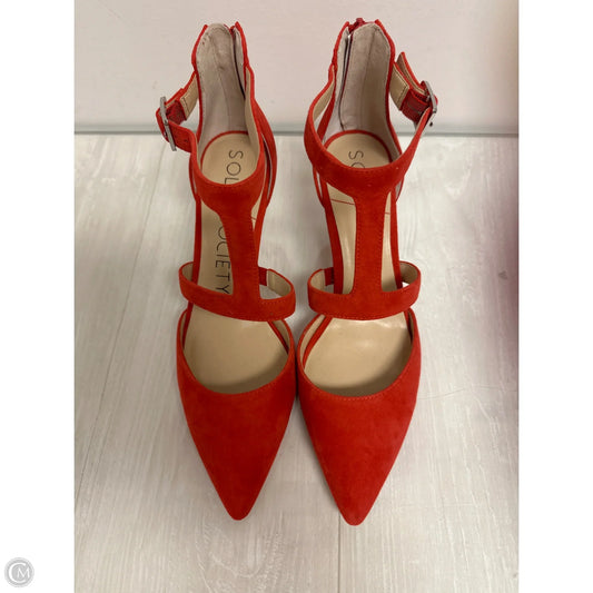 Shoes Heels Stiletto By Sole Society In Red, Size: 7.5