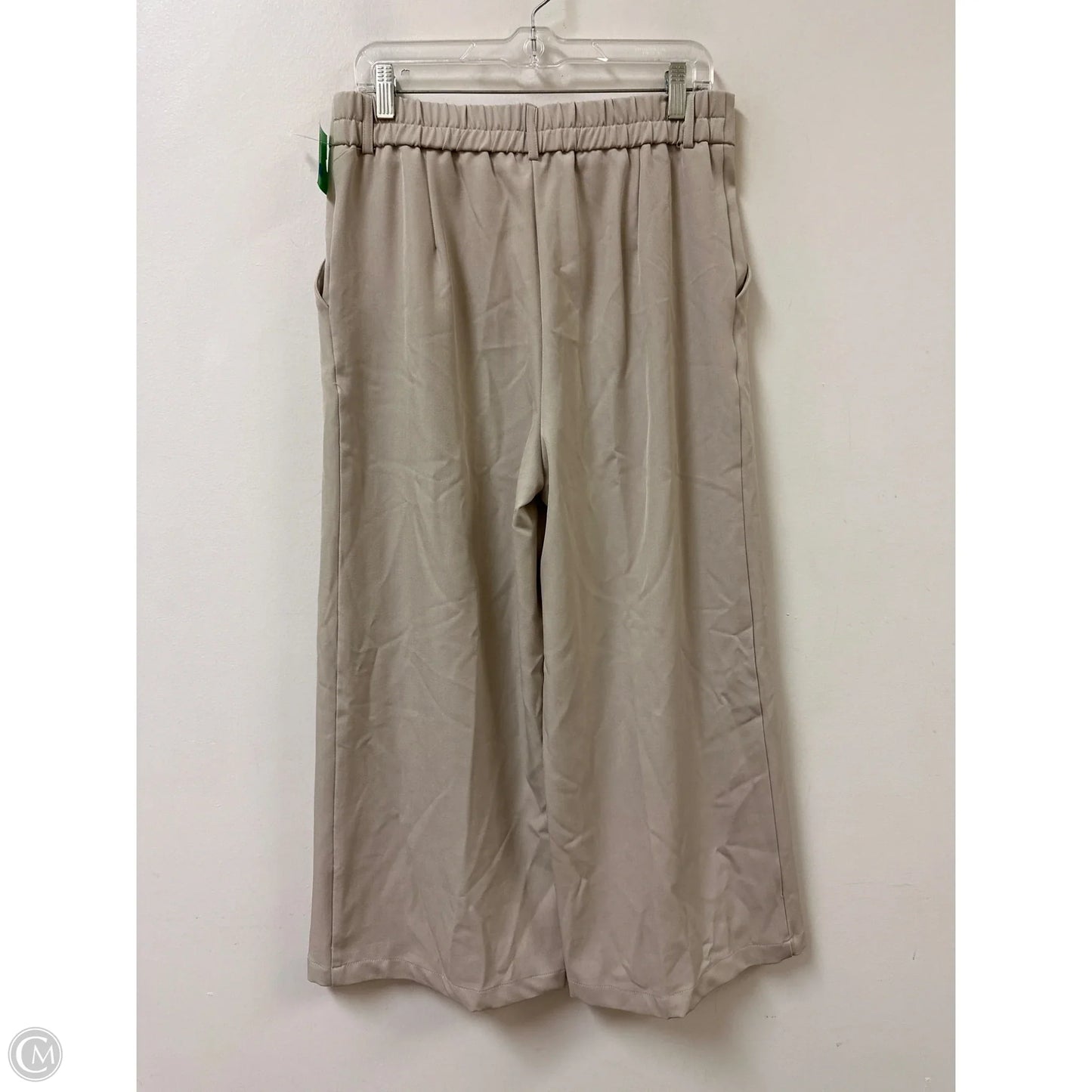Pants Dress By Clothes Mentor In Tan, Size: 12