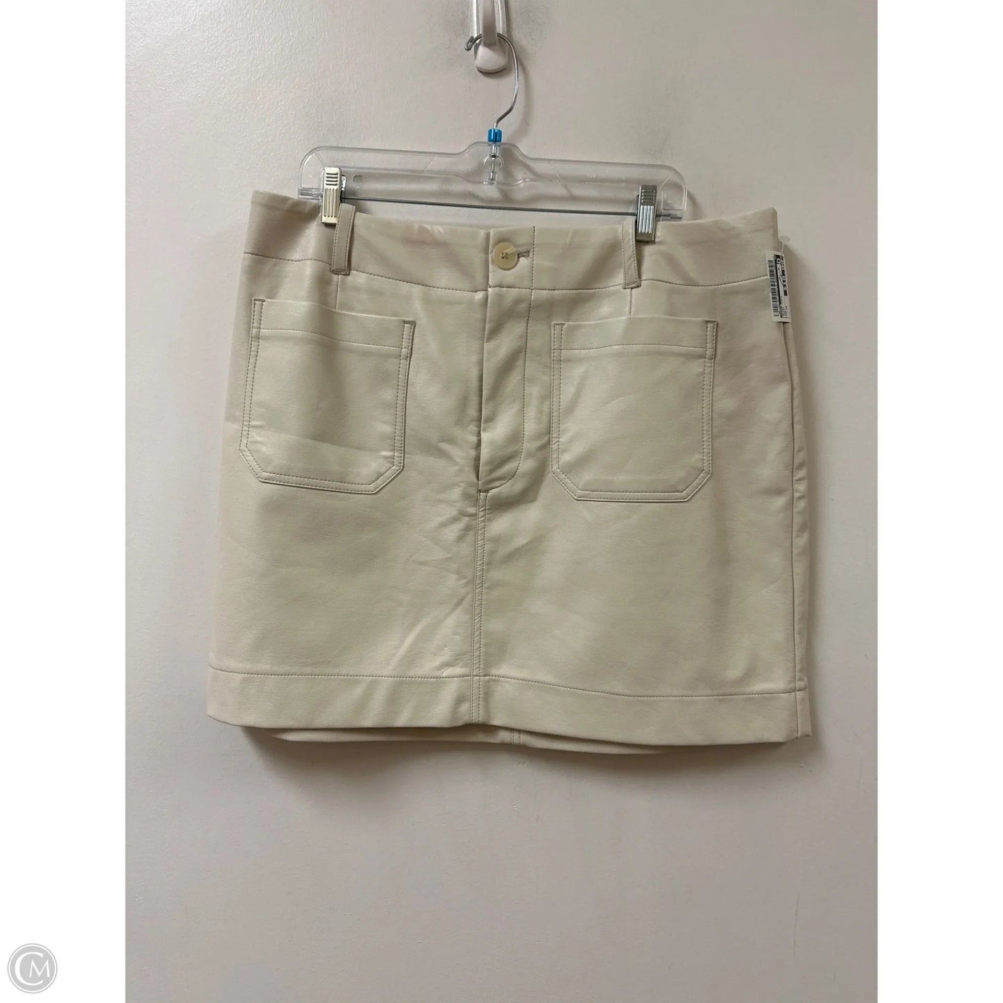 Skirt Midi By Maeve In Cream, Size: 16