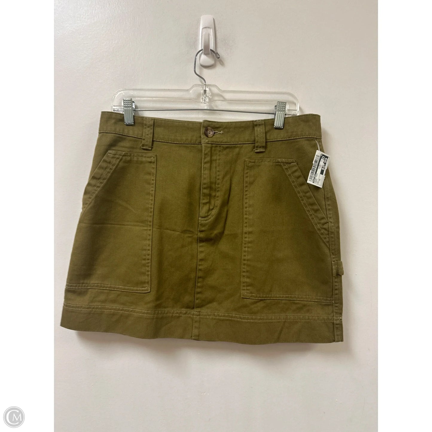 Skirt Midi By Old Navy In Green, Size: 10