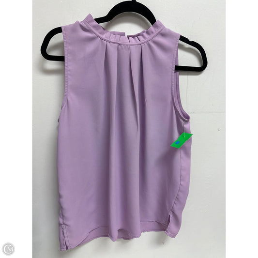 Top Sleeveless By Vince Camuto In Purple, Size: M