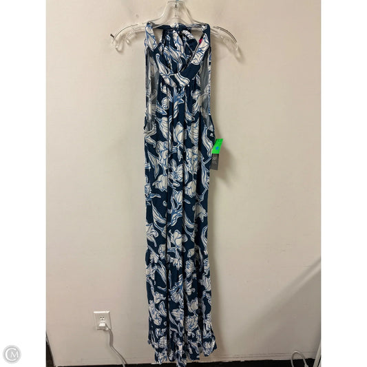 Dress Casual Maxi By Vince Camuto In Blue, Size: M
