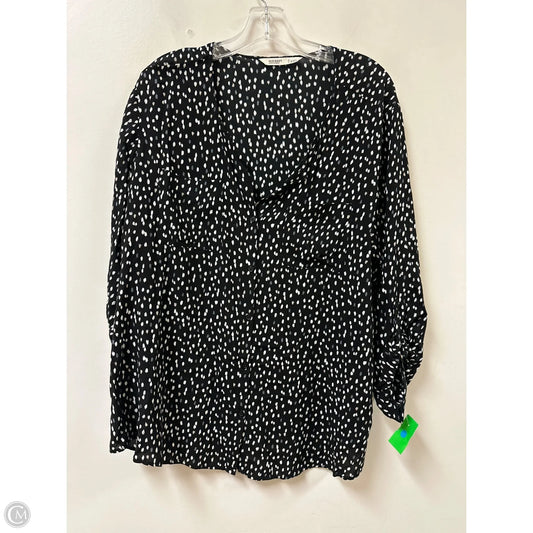 Top Long Sleeve By Old Navy In Black, Size: 2x