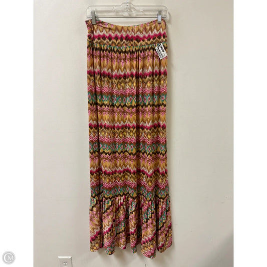 Skirt Maxi By Boston Proper In Multi-colored, Size: Xs