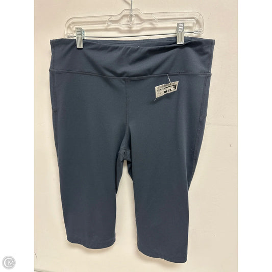 Athletic Shorts By West Bound In Grey, Size: 1x