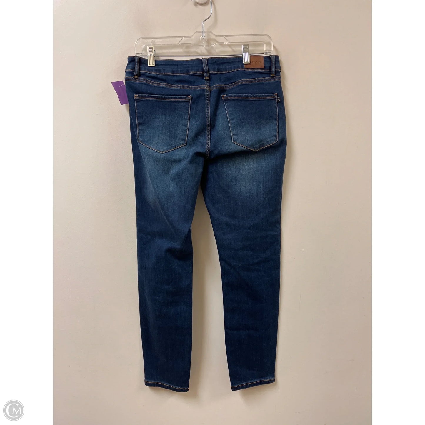 Jeans Skinny By Tahari In Blue Denim, Size: 10