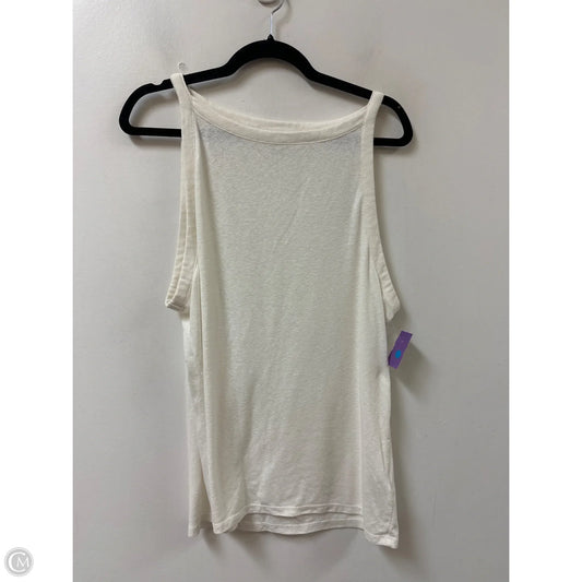 Top Sleeveless By J. Crew In Cream, Size: 3x