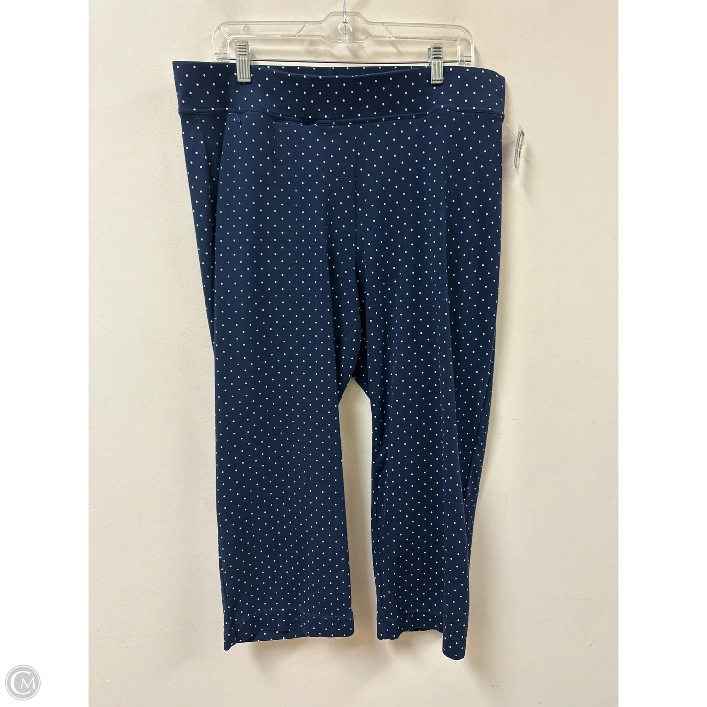 Pants Leggings By Lands End In Navy, Size: 14