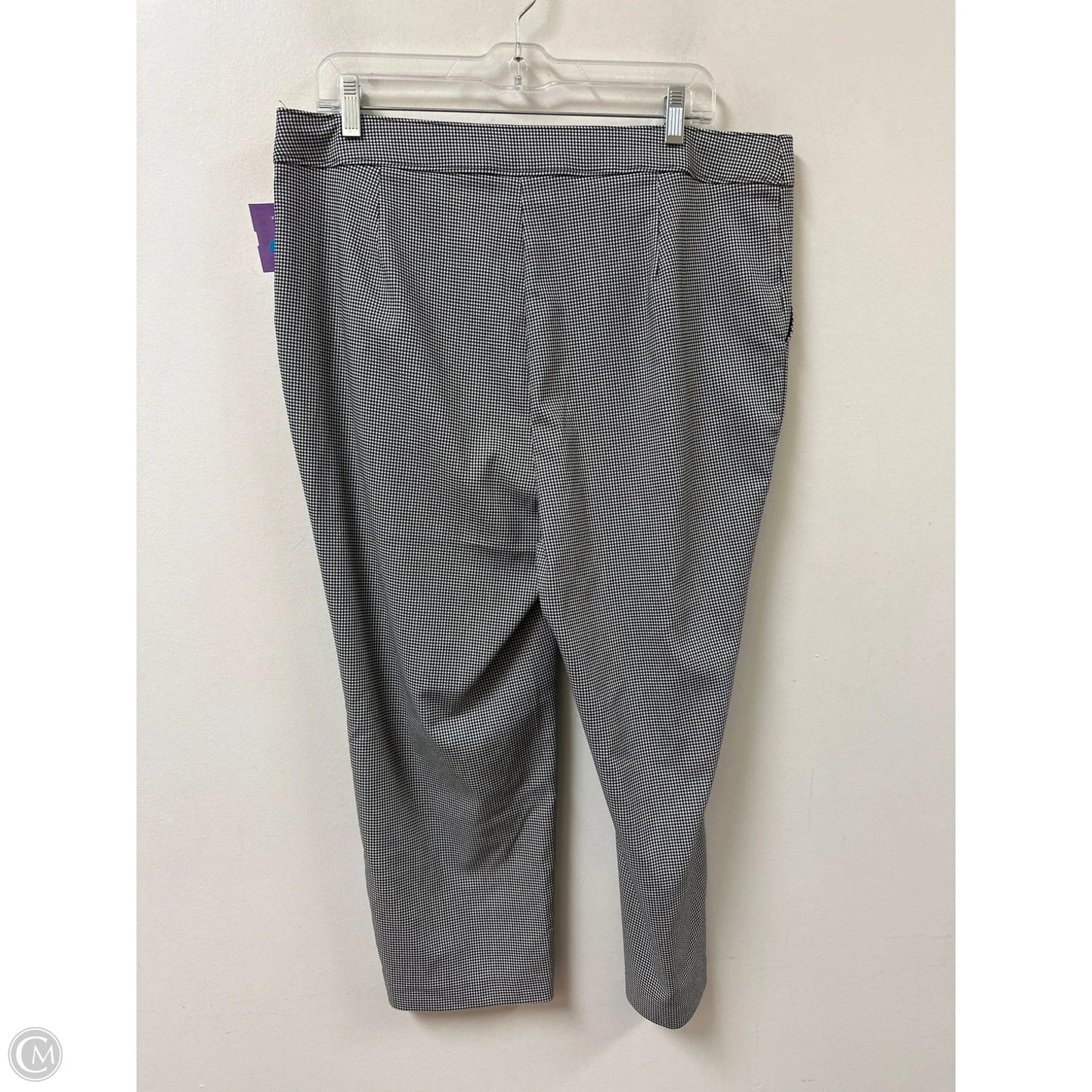 Pants Dress By Rafaella In Black & White, Size: 16