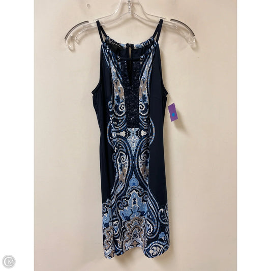 Dress Casual Short By Inc In Navy, Size: Xsp