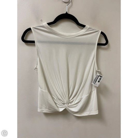 Top Sleeveless By Lush In White, Size: S