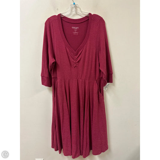 Dress Casual Maxi By Torrid In Purple, Size: 2x