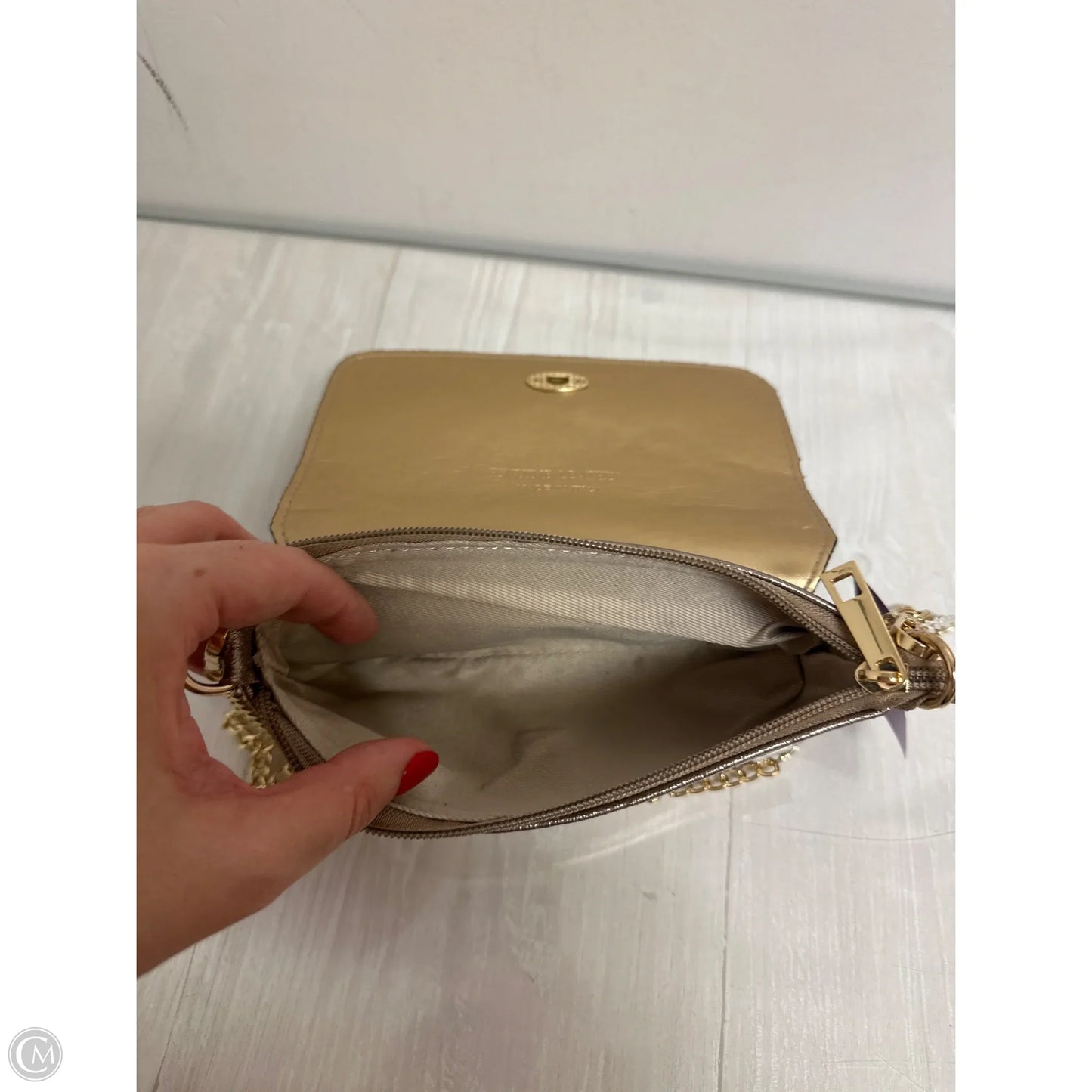 Handbag Leather By Clothes Mentor, Size: Small