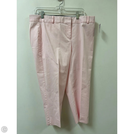 Pants Dress By Talbots In Pink, Size: 16