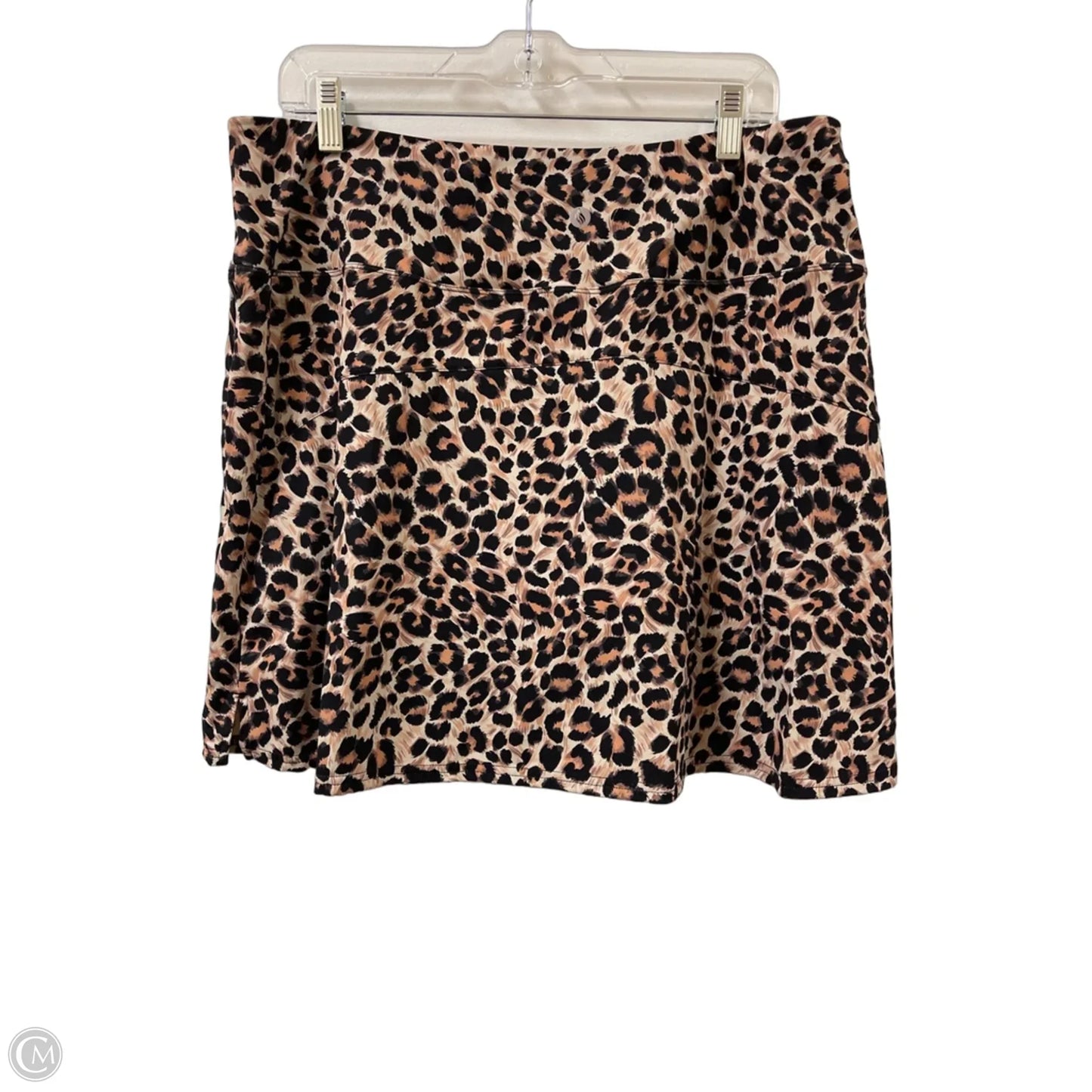 Athletic Skort By Clothes Mentor In Animal Print, Size: 2x