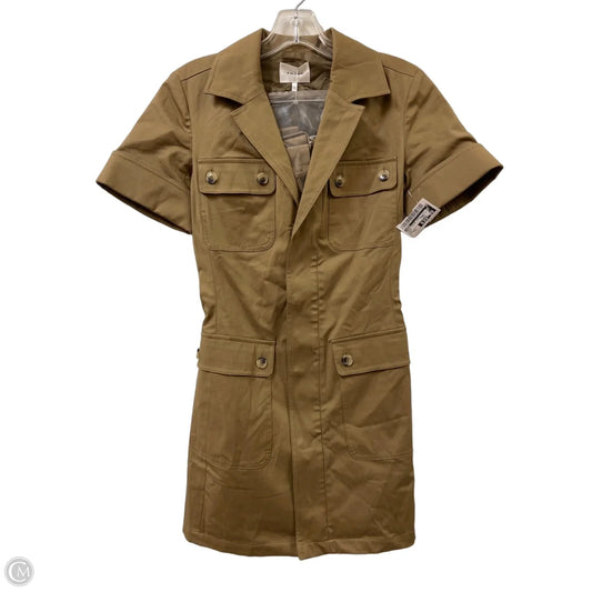 Dress Casual Midi By Frame In Brown, Size: Xxs