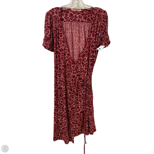 Dress Casual Midi By Gibson In Red, Size: M