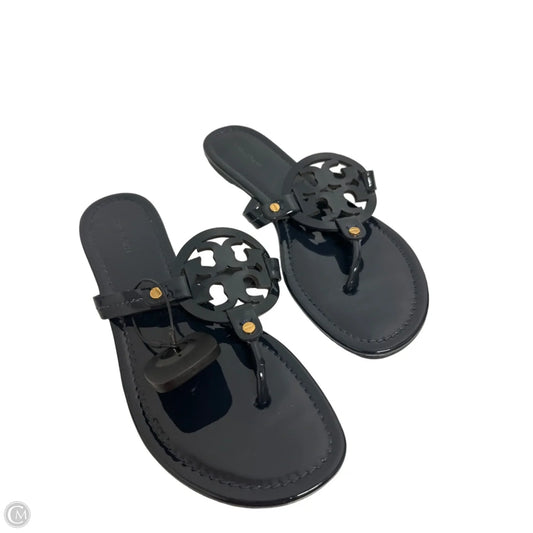 Sandals Designer By Tory Burch In Navy, Size: 9.5