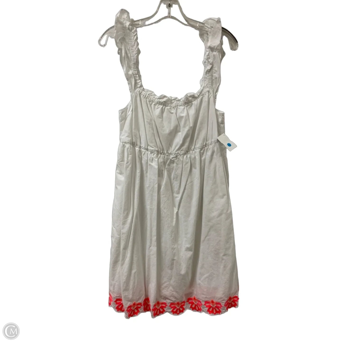 Dress Casual Midi By J. Crew In White, Size: 12