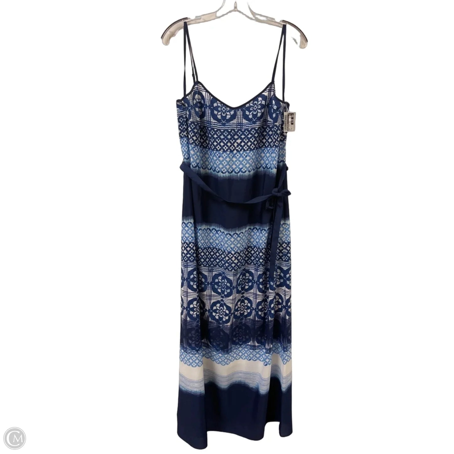 Dress Casual Maxi By Ann Taylor In Navy, Size: M