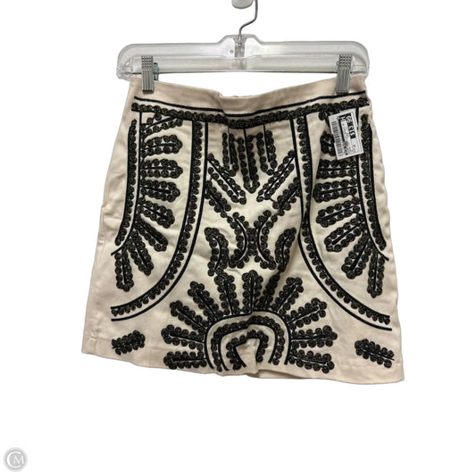 Skirt Midi By Blue Rain In Cream, Size: 10