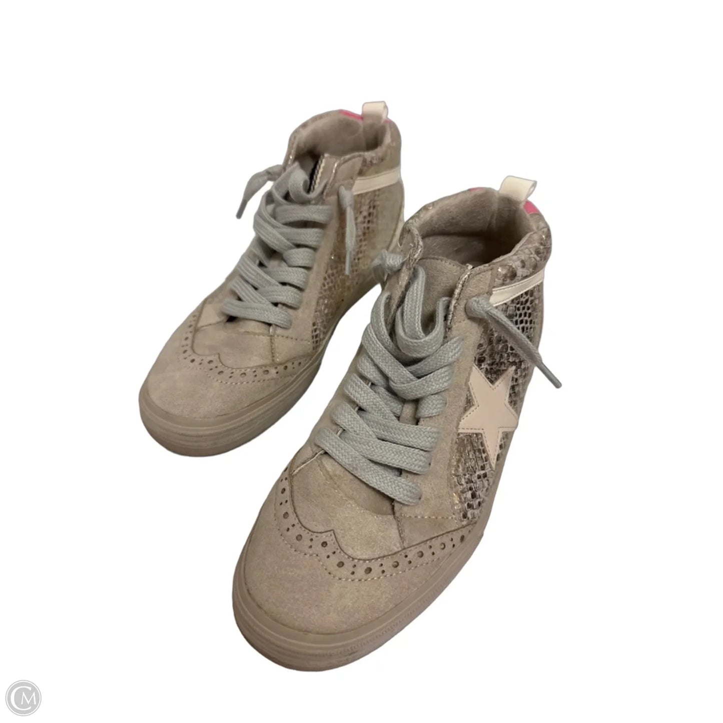 Shoes Athletic By Shu Shop In Tan, Size: 8