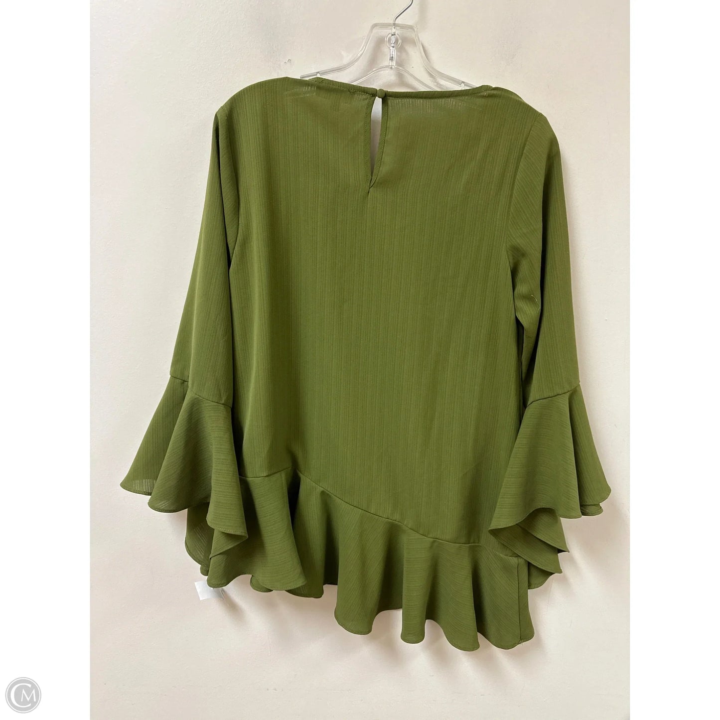 Top Long Sleeve By Umgee In Green, Size: S