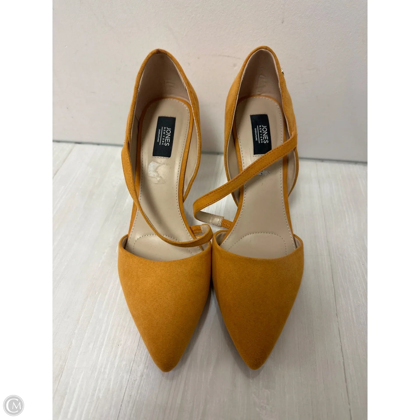 Shoes Heels Stiletto By Jones New York In Yellow, Size: 9