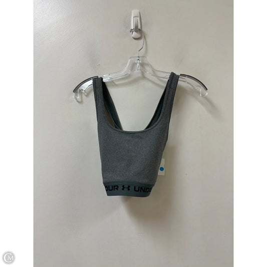 Athletic Bra By Under Armour In Grey, Size: L