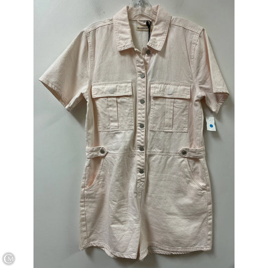 Romper By Blanknyc In Pink & White, Size: L