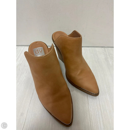 Boots Ankle Heels By Dolce Vita In Brown, Size: 8.5