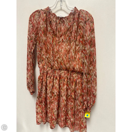 Dress Casual Short By Socialite In Orange, Size: M