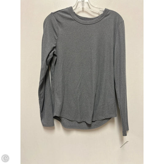 Top Long Sleeve By No Boundaries In Grey, Size: Xl