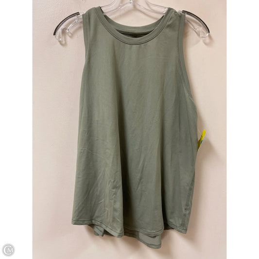 Athletic Tank Top By All In Motion In Green, Size: Xl