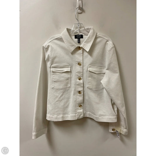 Jacket Other By Jones New York In White, Size: Xl