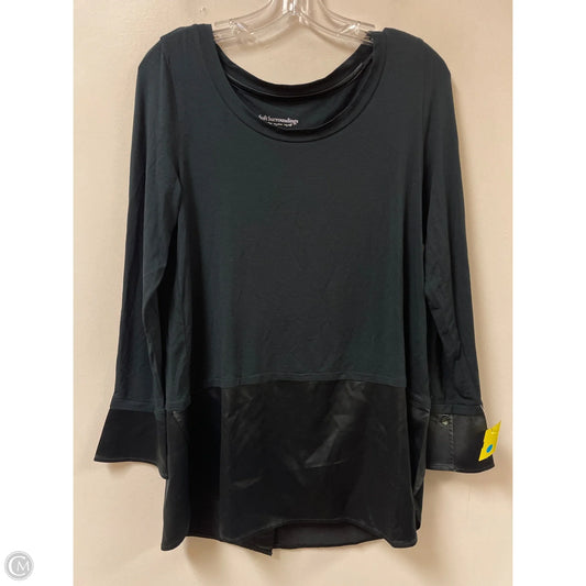 Top Long Sleeve By Soft Surroundings In Black, Size: Xs