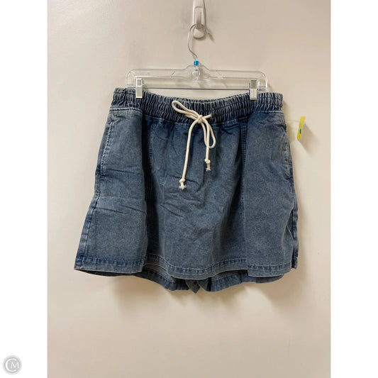 Skort By Bloomchic In Blue Denim, Size: 16