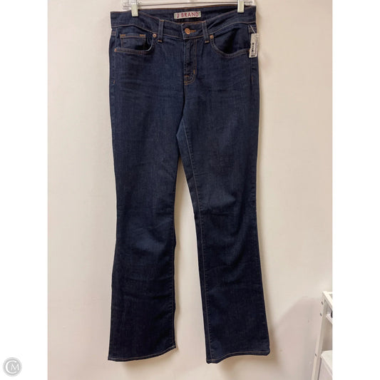 Jeans Boot Cut By J Brand In Blue Denim, Size: 12