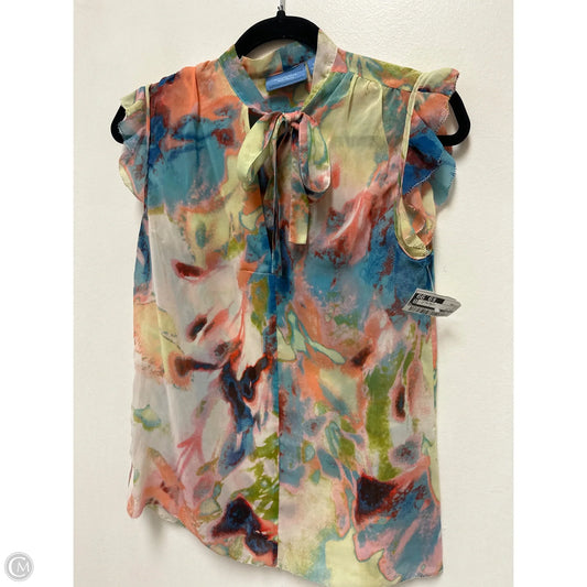 Top Short Sleeve By Simply Vera In Multi-colored, Size: Xs