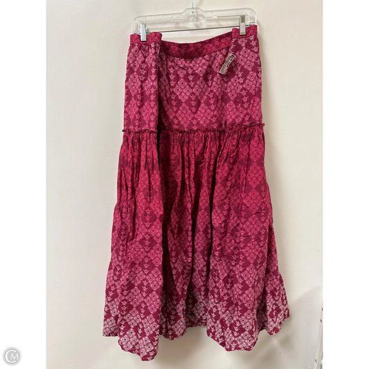 Skirt Midi By Coldwater Creek In Pink, Size: 24