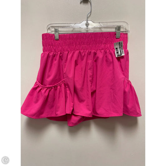 Athletic Shorts By Clothes Mentor In Pink, Size: L